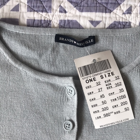 SOLD *FREE* Brandy Melville Athelia Sweater - Picture 2 of 2